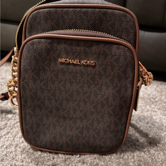Michael Kors Brown Crossbody Bag - Picture 2 of 6